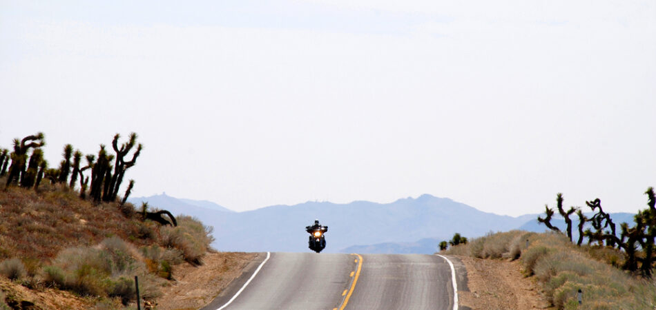 Inyokern,,california,,04.08.2012,motorcycle,riding,in,high,desert,on,highway