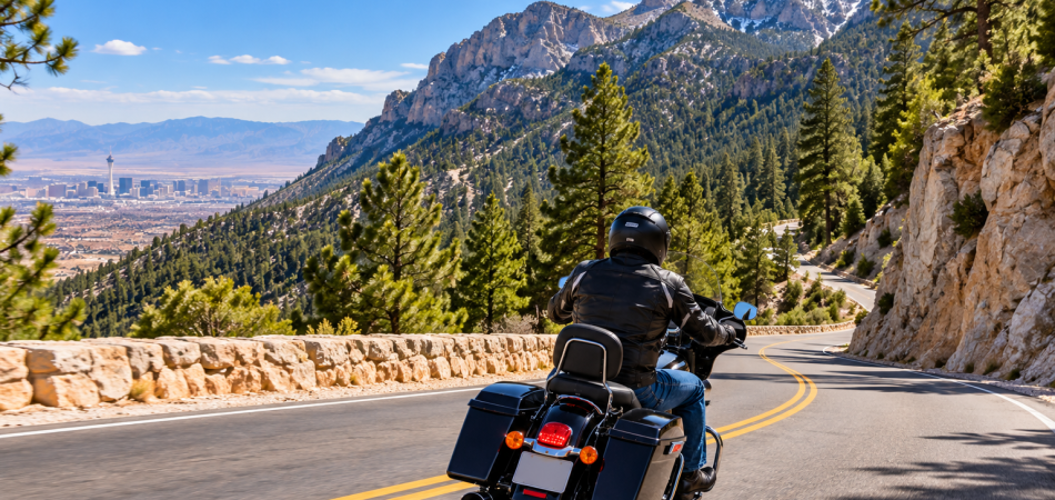 Mountain Ride Above Las Vegas